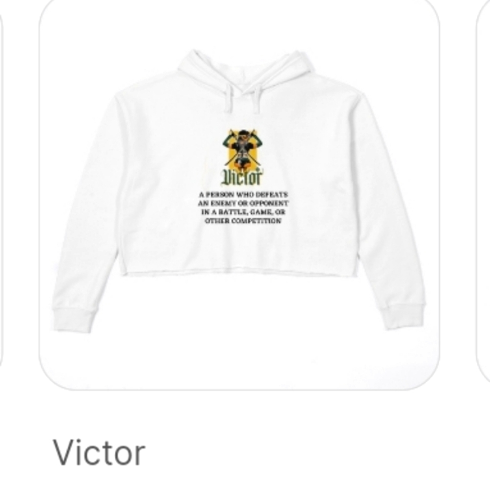 Crop Sweat Shirt